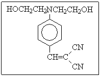 4-(2,2-dicyanovinyl)-[N,N-bishydroxyethyl]-aniline